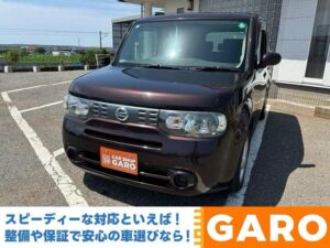 日産　キューブ　１５Ｘ　インディゴ＋プラズマ